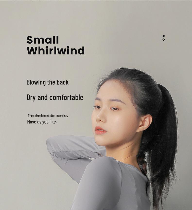 Portable USB Mini Fan Clip for Collar or Waist – Little Whirlwind MF019