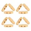 50pcs Wood 2-Hole Buttons 30mm Oval Buttons Buttons Olive Shape Buttons  Jacket Making