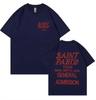 Rap-Sänger Tour Konzert Letterprint T-Shirt Für Unisex Und Unisex Popmusik Retro Und Locker Geschnittenes Kurzarm-T-Shirt
