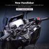 New Motorcycle Aluminum Handlebar For Yamaha T-Max 560 T-MAX560 TMAX560 T-MAX TMAX 560 2022 2023 2024 Handle Bar Black