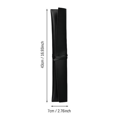 PU Leather Drumstick Bag Drum Stick Holder for Storage and Carrying, Drum Stick Storage Handbag and Carrying Case