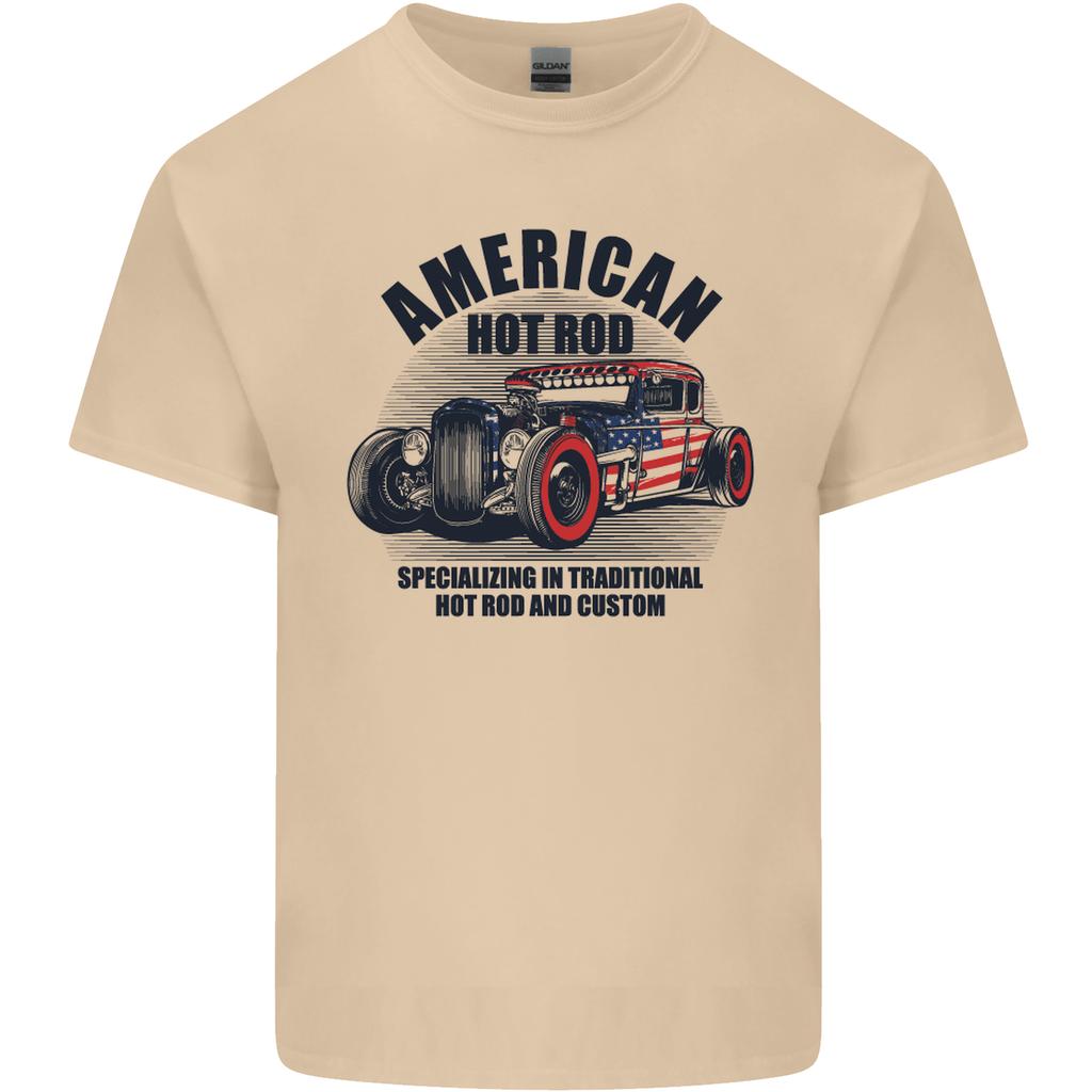 American Hot Rod Hotrod Enthusiast Car Unisexs Light Cotton TShirt