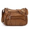 Borsa a Tracolla da Donna Borsa a Spalla Multistrato Vintage