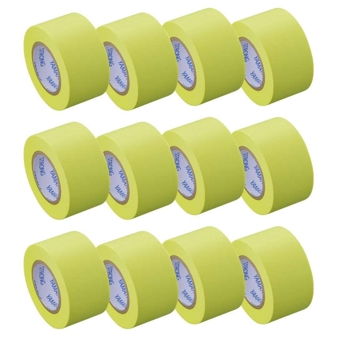 

Yamato Roll Sticky Strong 25mm Wide x 12 Lemon Notes, Adhesive, Refill, 10m, Rolls, лимон