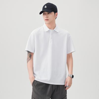 New Summer Versatile Loose Lapel Short-sleeved POLO Shirt Thin Short-sleeved