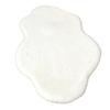 Faux Rabbit Fur Cloud Rug - Cozy Winter Floor Mat for Bedroom, Living Room, and Bay Window Areas.