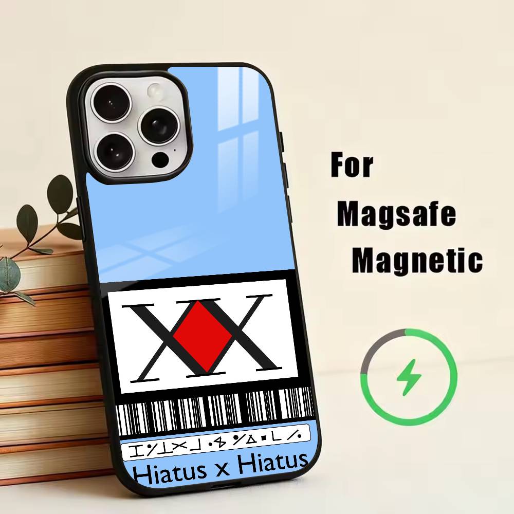 כיסוי טלפון רישיון האנטר X ל-iPhone17,16,15,14,13,12,11 פלוס, פרו מגנטי למגסייף טעינה אלחוטית