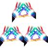 Quality Led Gloves With Luminous Core And Versatile Color Modes For Parties**