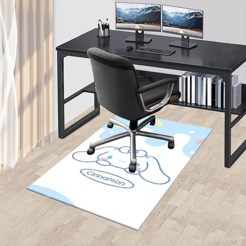 1pc Cinnamon Carpet Office Rug Outdoor Mat Home Decor Area Carpet Festival Gift Office desk chair carpet