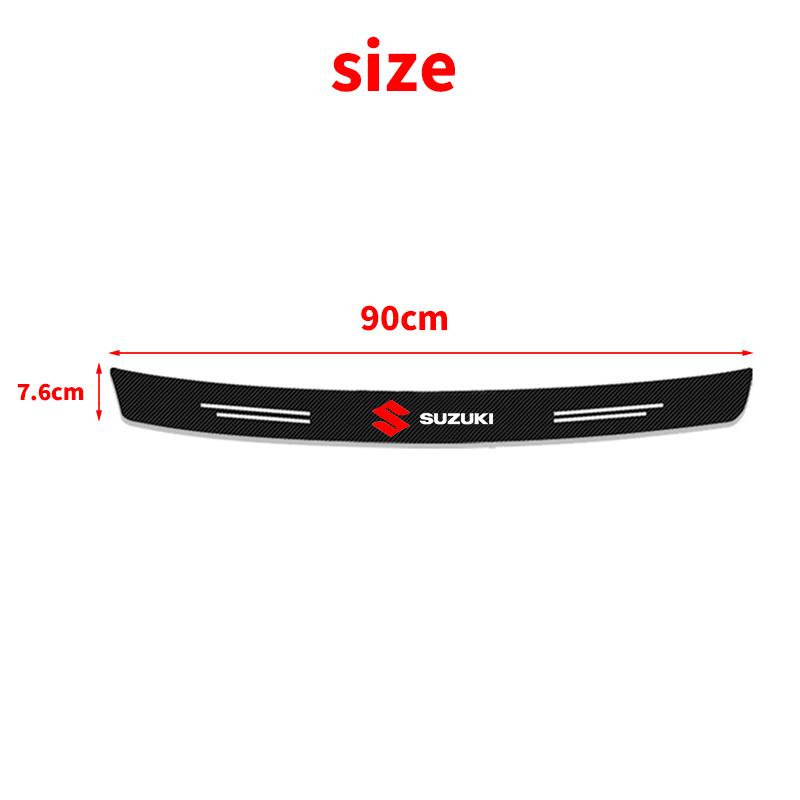 

Car Anti-skid and anti-scratch of carbon fiber threshold strip for Suzuki Swift Jimny Grand Vitara SX4 Samurai Spacia Liana Car