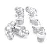 130Pcs Hydraulic Grease Nipples Galvanized Metal Grease Nipple Fitting