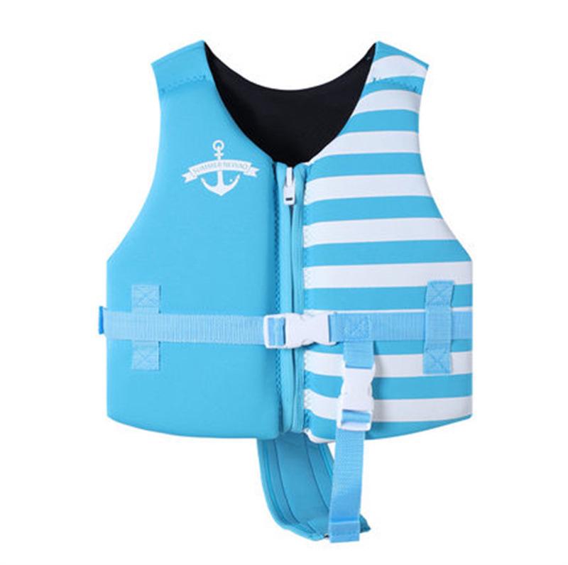 Children's Professional Buoyancy Life Jacket for Snorkeling, Swimming, and Warm Drifting - Boys' and Girls' Vest