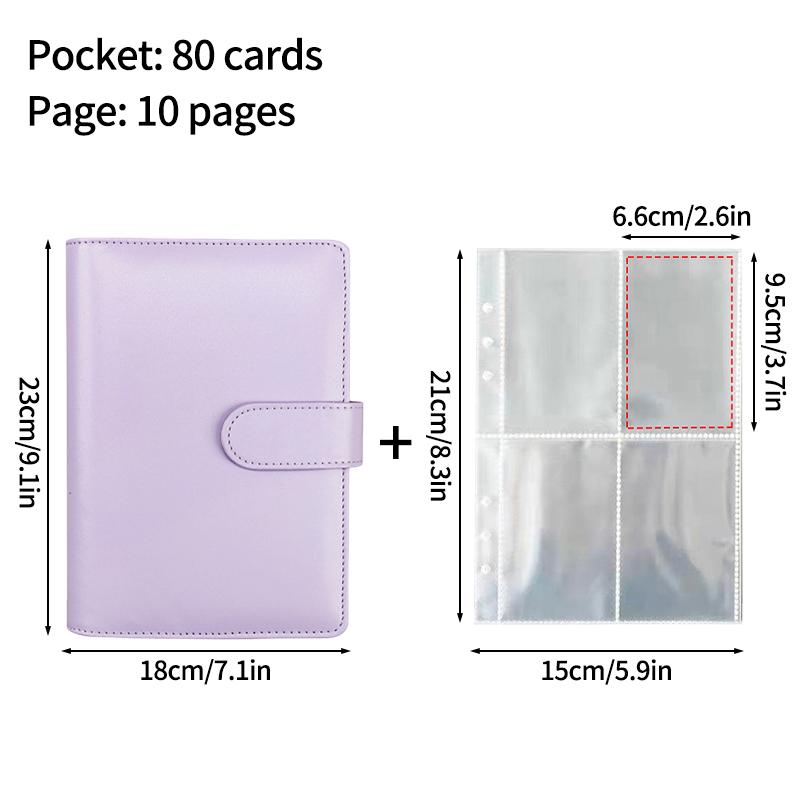 Ordner Fotokarten A5 Fotokartenordner Kpop Idol Karten Sammelbuch Bindemaschine Fotoalben Aufbewahrungsalbum Schreibwaren