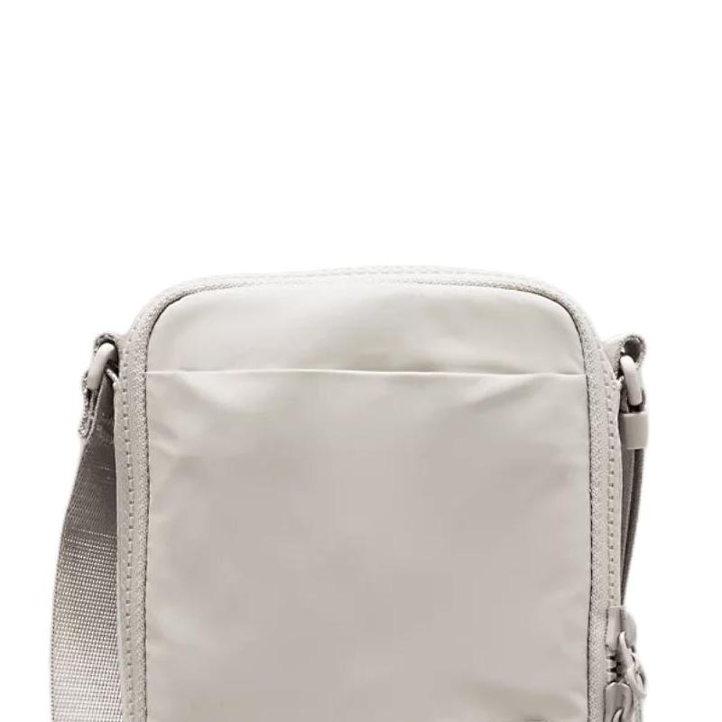 Lululemon Easy Access Crossbody 1.5L Solid Color Simple Zipper Adjustable Shoulder Strap Recycled Nylon Shoulder Bag LU9BVES-048432