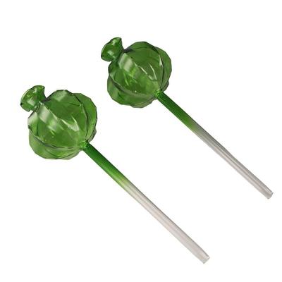 קקטוס קקטוס עציץ השקיה עצמית זכוכית אוטומטי נורות השקיית צמחים אוטומטית מזין מים לצמחים חמוד נורות זכוכית