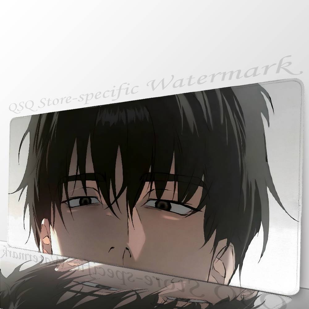 Manga Kwon T-Taekjoo Mousepad Non-slip Suitable For Office Computers Laptops E-sports Game Desk Mats XXL Keyboard