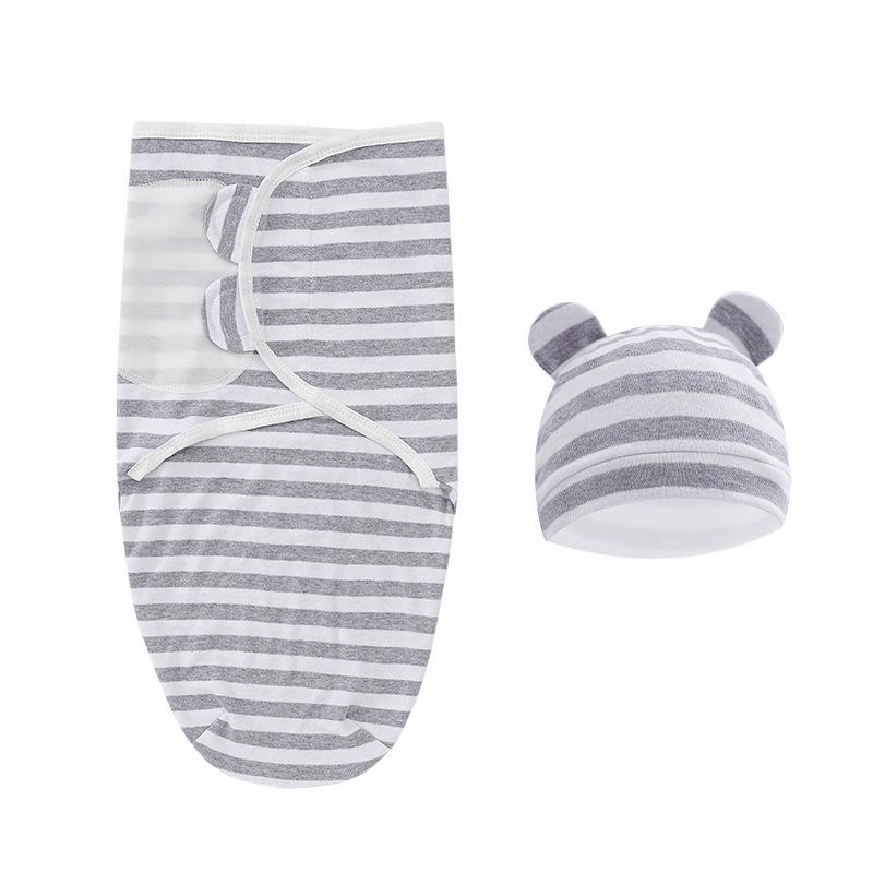 European & American Newborn Swaddle Wrap - Infant Sleeping Bag, Anti-Kick Quilt for Delivery Room