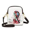 Retro Fashion Hundred Large Capacity Soft Embroidery Women's Backpack, Ethnic Style Travel Tote Shoulder Bag