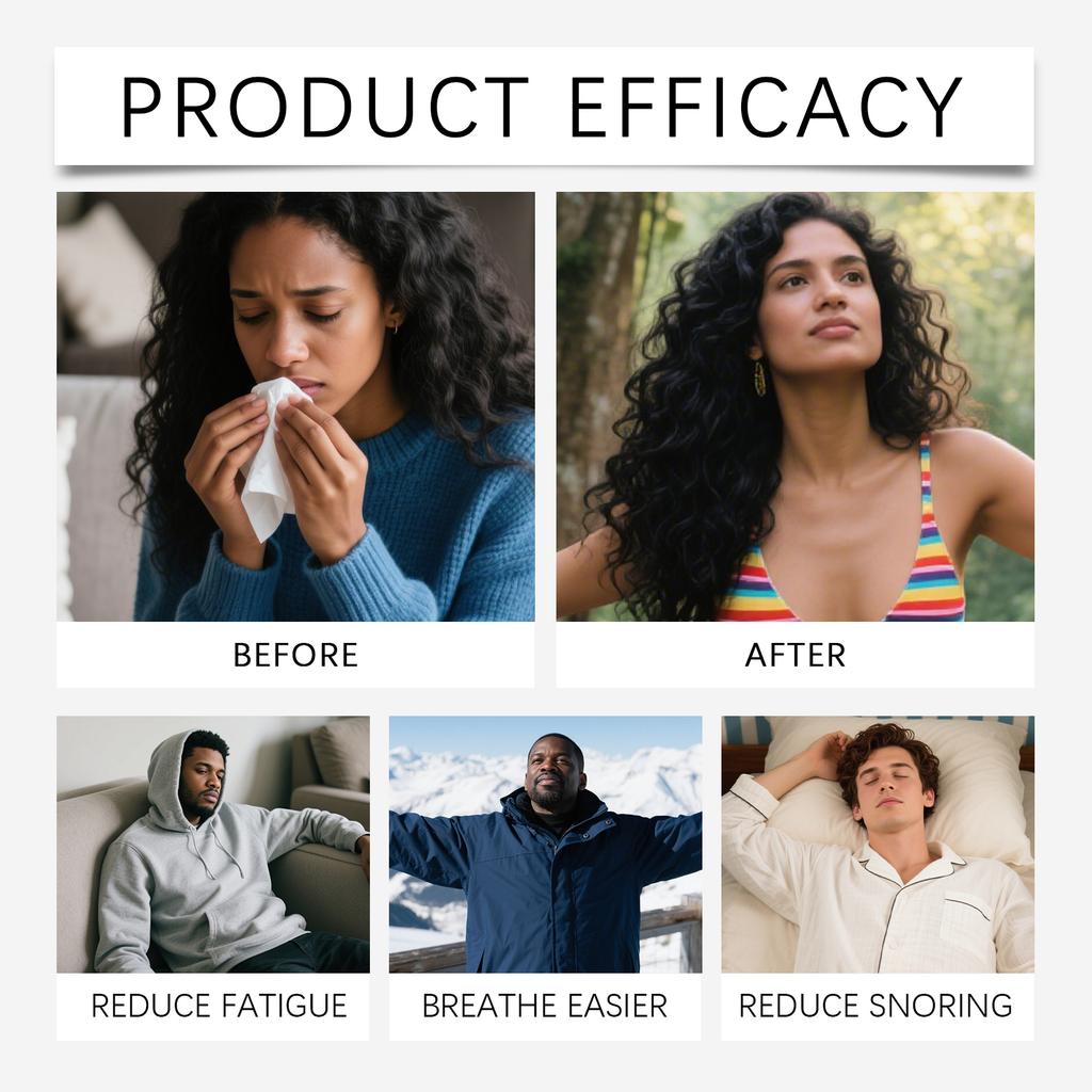 Anti-Schnarch-Naseninhalatoren verbessern die Atmungspflege, helfen beim Schnarchen und sorgen für einen ruhigen Schlaf, 1 ml