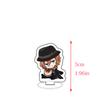 Acrylic Panel Ornaments Acrylic Stand Bungo Stray Dogs Dazai Osamu Oda Sakunosuke Figure Model Plate Desktop Decorate Xmas Gifts