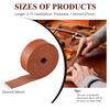 1 Inch Wide Single Side Leather Strip 98 Inch Long Double Sided Smooth Leather Strip for DIY Craft Projects Pet Collars Belts
