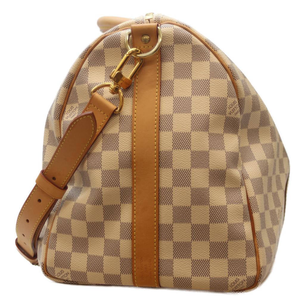 LOUIS VUITTON 16 years N48223 Damier Azur Keepall Bandolier 45 Boston bag Damier Azur CanvasUsed