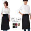 Fabrizm Japanese Garson Apron Twill Black 1490zbk T/C