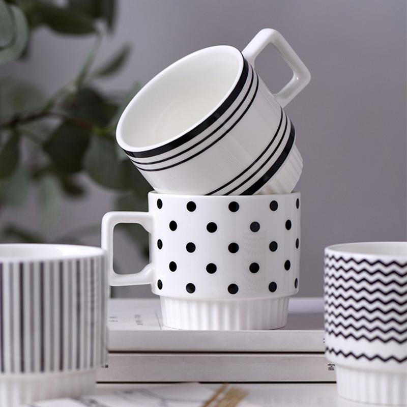 Einfache Keramik Becher Kaffee Tasse Milch Tee Tasse Frühstück Becher Drink Mark Tasse Wasser Tasse Haushalt Liefert Geschenke