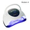 268W Modern1 UV Gel Nail Lamp LED Nail Dryer LCD Display Ice Lamps Curing Gel Polish Two Hands Lamp 69pcs Beads  With Fan