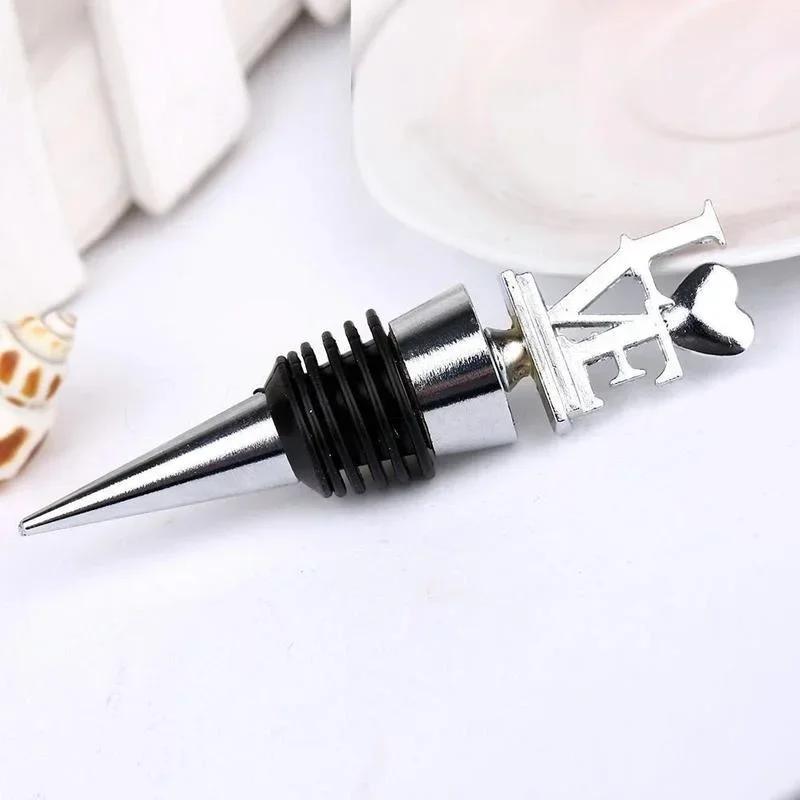 Stainless Steel Reusable Vacuum Sealed Red Wine Bottle Stopper Plug Favors Gifts Home Kitchen Specialty Tools