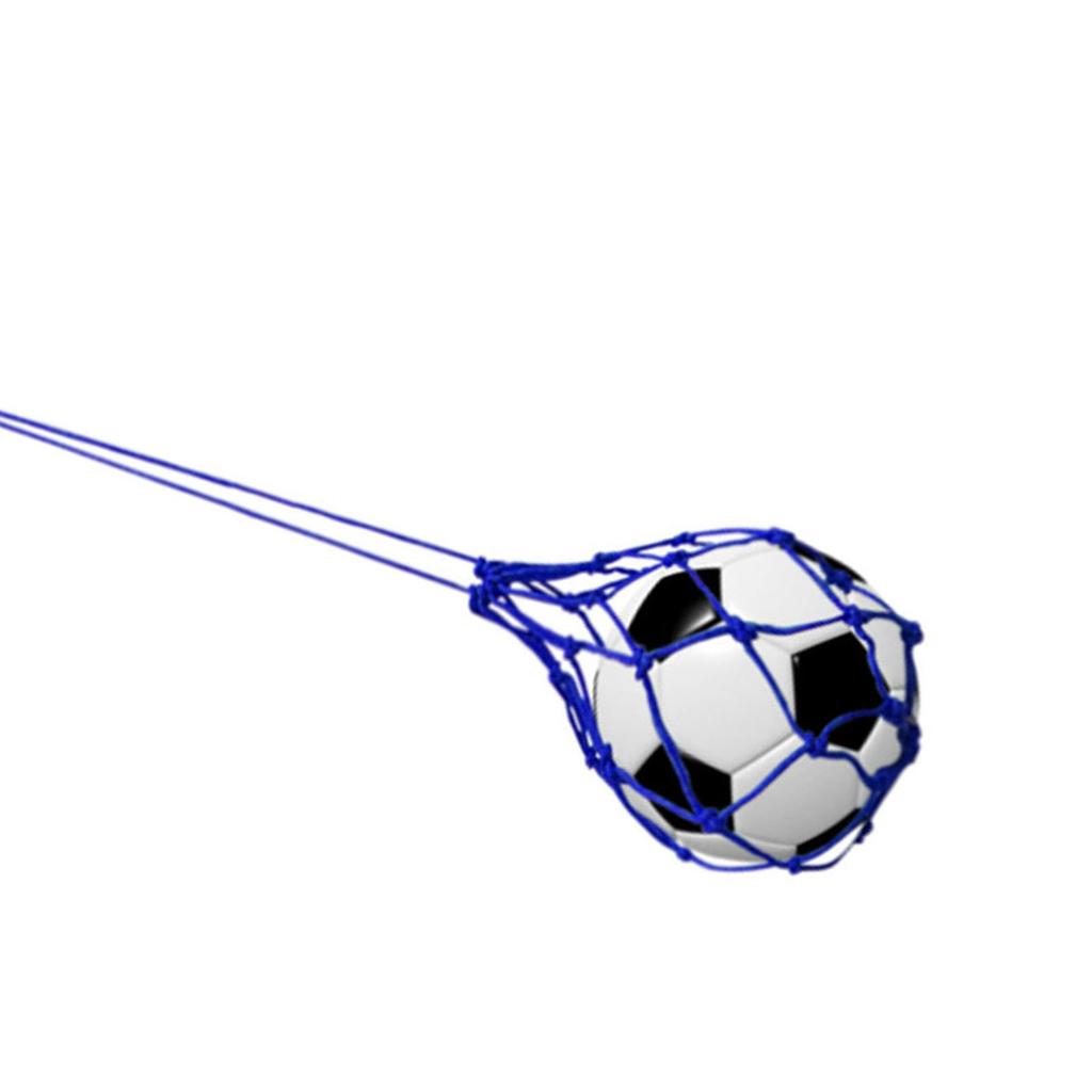 Football Kick Trainer Elastic Reinforced Nylon Folding Football Training Juggling Net for Kicking
