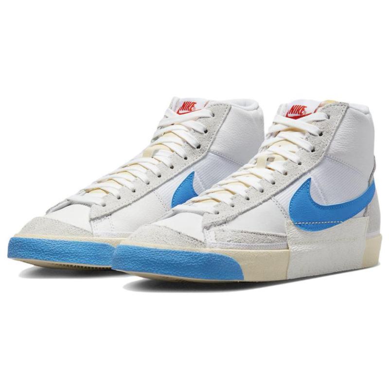 Nike Blazer Mid 77 Remastered Photo Blue Sneakers Skateboard Shoes DQ7673-102