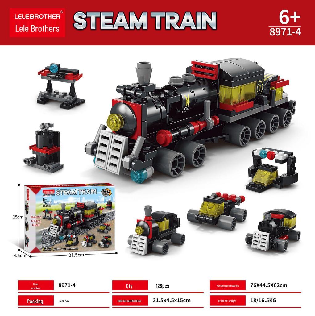 Military Mecha Aircraft Carrier & Space Rocket Building Blocks for Kids - Educational Assembly Toy