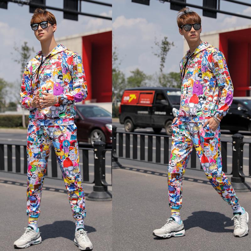 Hochwertiger Niedlicher Anime-Print Hoodie: Lässiges, lockeres, vielseitiges Sweatshirt im amerikanischen Stil