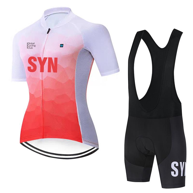 Cycling Jersey Women s Cycling Bib Summer Road Cycling Sportswear Set Moisture Absorbing Quick Drying Jersey Cycling Pants S