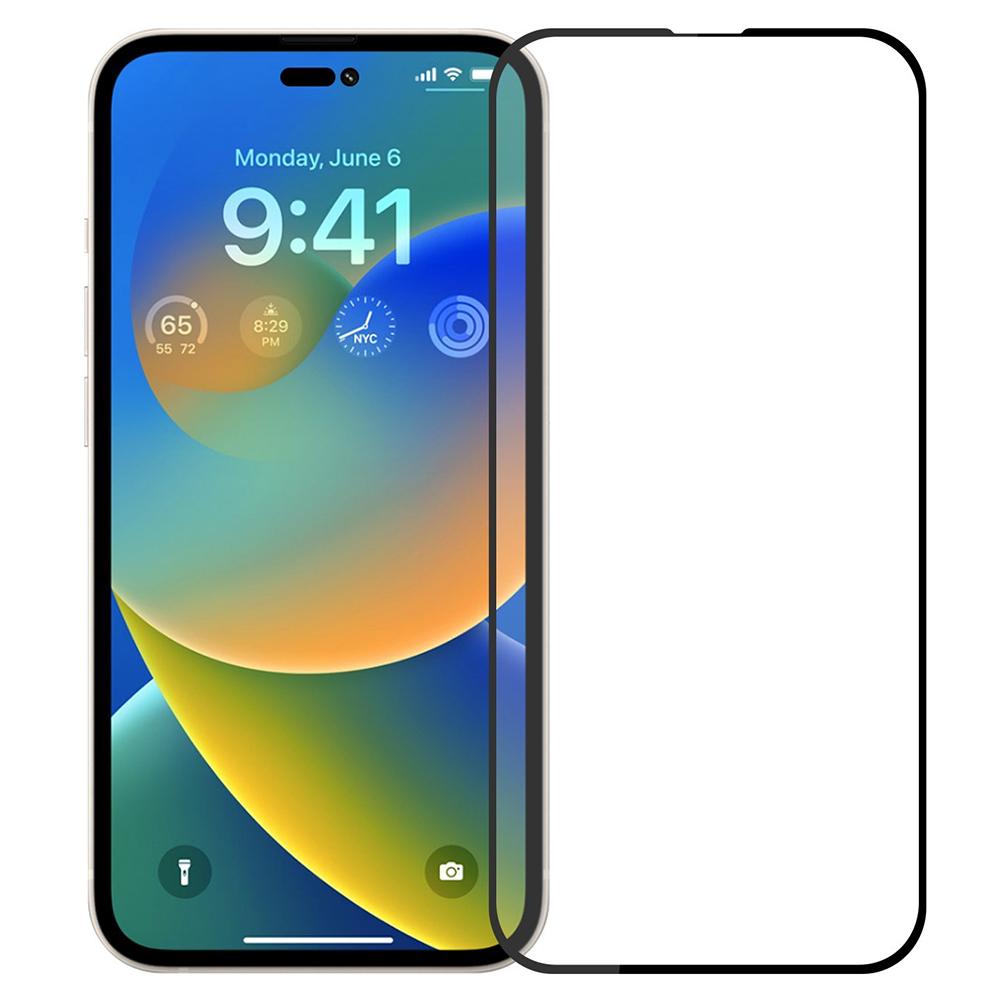 

MOFI JK Tempered Glass Film Series-1 Full Screen Protector for iPhone 15 Pro Full Glue High Aluminum-silicon Glass Film Type A