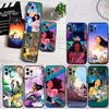 Měkký kryt na telefon CJ41 s motivem Disney Pocahontas pro Redmi Note 13 14 Pro+ Plus A3 A3X 13X 13C 13R 14S 14C 14R