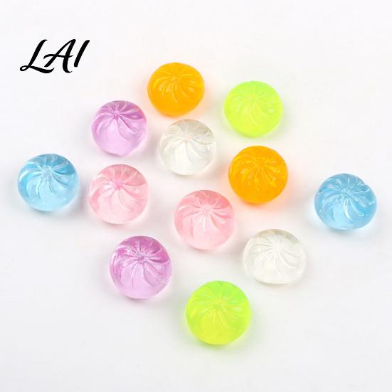 Dumpling Stress Relief Toy Squeeze Clear Mini Steamed Bun Sensory Ball Soft Stretchy Fidget Party Favors