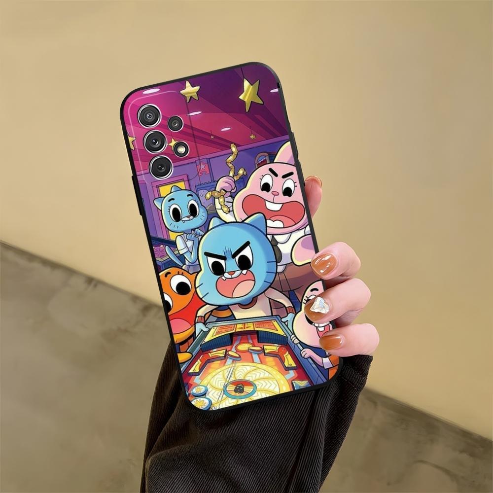 

The Amazing World Gumbal Phone Case For Samsung S24 S25 S20 S26 S21 S22 S23 Ultra Fe Plus A05 A06 A16 A26 A36 A56 Cover Galaxy S22 Plus 5G