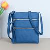 Casual Solid Crossbody Bags For Women Pu Leather Fashi Flap Shoulder Bag Designer Handbags And Purses