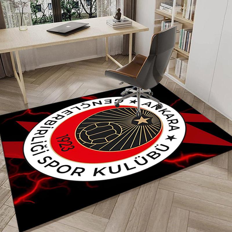 Genkelbigli Club Sports Area Rug Office rug, Chair Rug, Decor Carpet Livingroom bedroom Mat, Large Size Fan gifts Christmas gifts