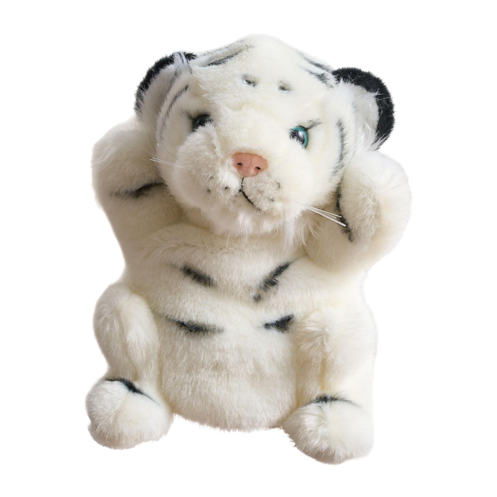 

Cute Realistic Animal Hand Puppets, Performance Props, Animal Glove Toys, Plush Dolls For Interactive Play One Size білий