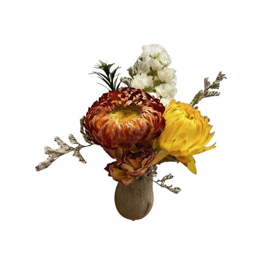 Dried Flower Refrigerator Magnet Handmade Natural Plants Decorative Fridge Magnet Home Office Whiteboard Locker Decor Housewarming Gift A