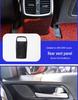 Carbon Fiber Texture Interior Stickers for Hyundai Tucson 16-20: Central Control & Gear Shift Air Outlets