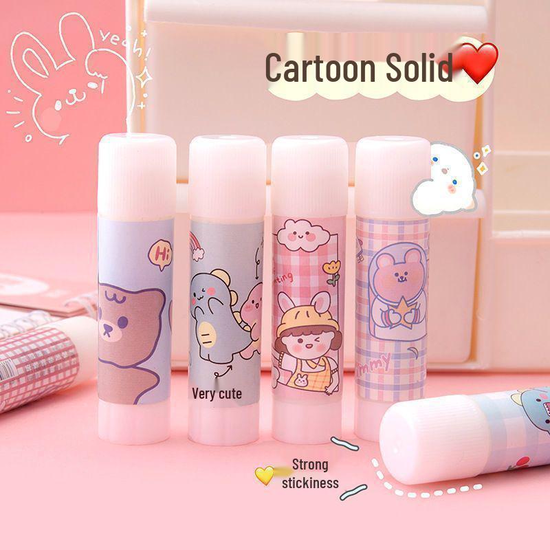 

Newcomer: Cute Cartoon Solid Glue Stick for Students & Crafts