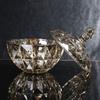 European Crystal Glass Candy Dish