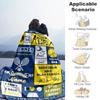 Tennis5 Personalized Text Blanket Throw Customizable Blanket Soft Warm Cozy Great for Seaside Nap Office Chair Living Room for All Occasions