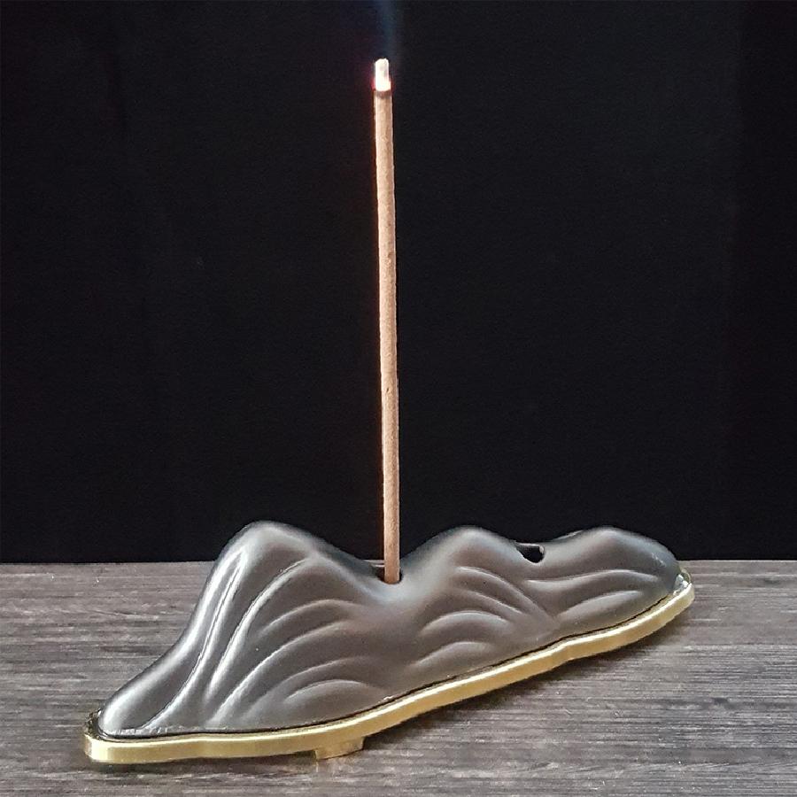 

Курильница, держатель для благовоний, украшение для дома, подарки, подходит для благовоний в виде трубочек, конусов и палочек.