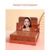 Dragon Ranee Mini Cute Small Lipstick Box Matte 6 Nude Fog Lipstick Red Suits