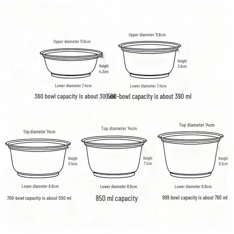 Biaoxing Thickened Disposable Bowl & Chopstick Set